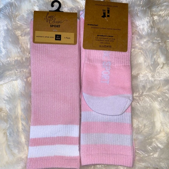🩷SWEET PINK🩷Compression Knee High Athletic Style Socks 💞 - Picture 7 of 15